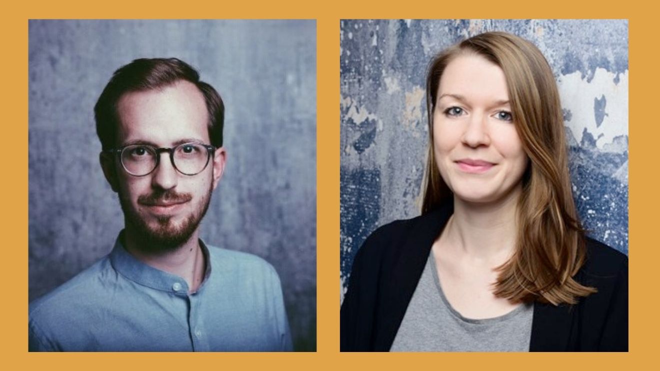 Bild von Patrick und Lia, dem JobShare Tandem